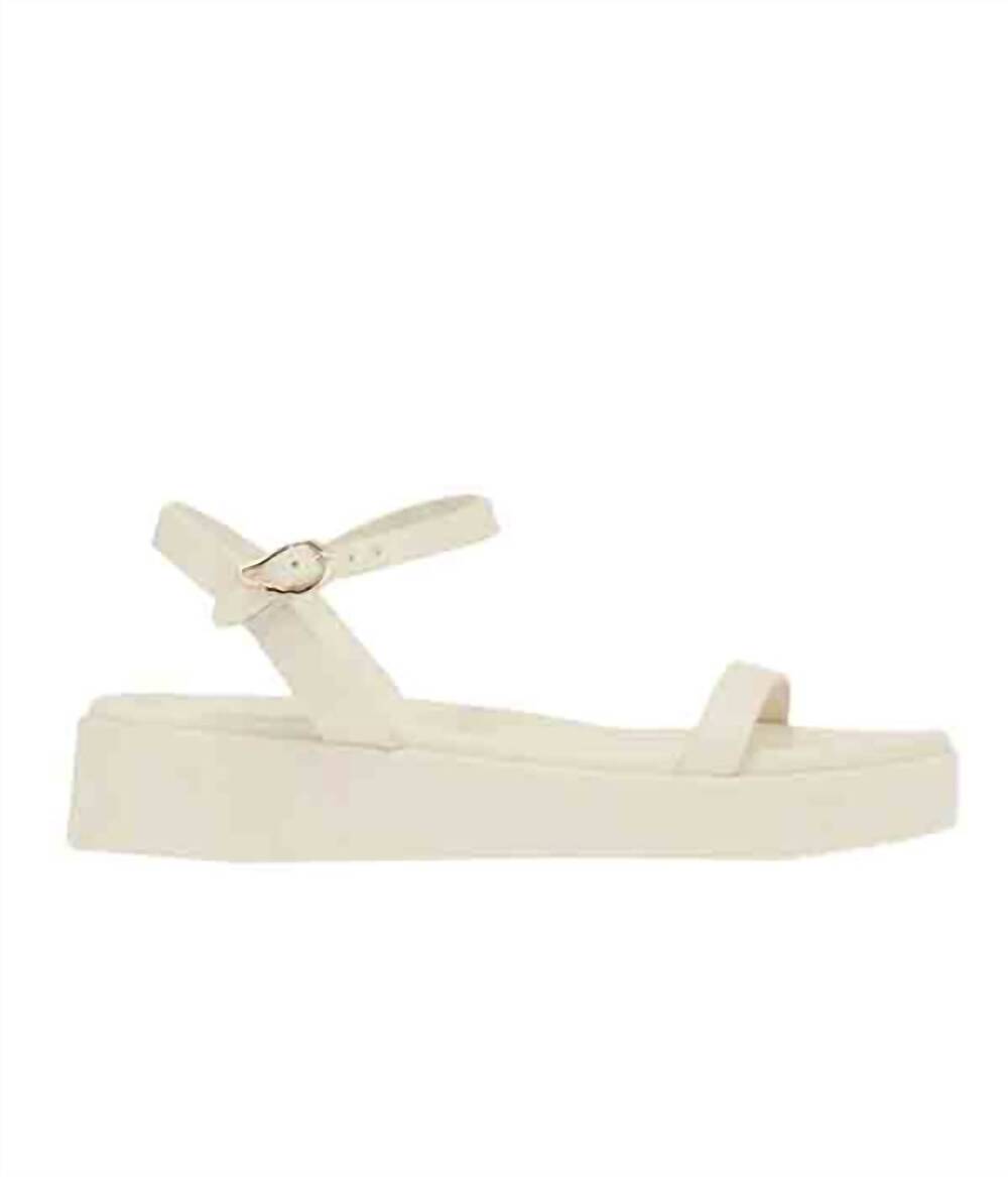 NEW ANCIENT GREEK SANDALS women's irida sandal in off white